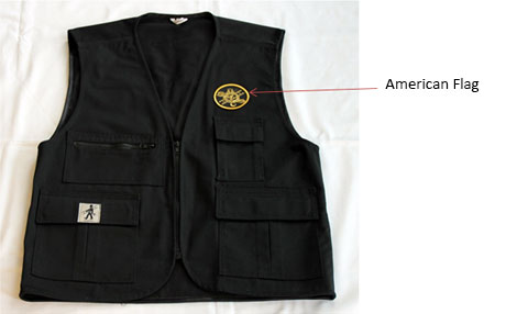 work vest with zipper collectible